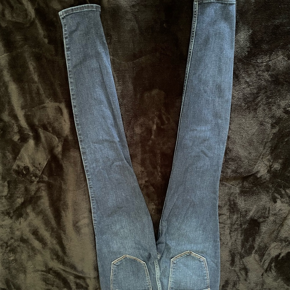 Hollister Women's Skinny Jeans in Blue